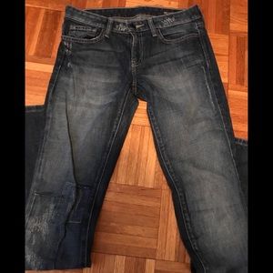 William Rast for Target lightly distressed jeans.